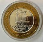 Year Of The Snake    10 Silver Strike  999 Fine Silver   Hilton Reno  Nv