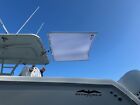 Boat Stern Sun Shade Dev Fishing Center Console White  Canopy Top Cover Ss100