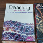 Lot Of 6 Beading Books Jewelry Making Guides Patterns Techniques Beadwork Craft