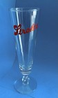 Lot Of 4 Vintage Beer Flutes American Brands Schlitz Strohs Miller Miller Lite