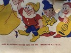 Vintage Walt Disney Productions Snow White And The Seven Dwarfs School Bag 1958