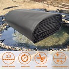 10ft X 13ft Hdpe Pond Liners Fish Liner For Waterfall Koi Pondsand Water Garden