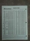 Vintage Original Rare 1972 Firestone Farm Tractor Implement Tires Tubes Brochure