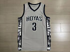 Mens Allen Iverson  3 Basketball Jersey Georgetown Hoyas College Jersey Stitched