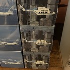Pan Am Airlines Box Of 12 Message Block Cubes  4 Picture Side last Of Lot 
