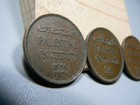 Lot Of 3 X Israel Palestine British Mandate 1 Mil Coins 1939  1941    1942