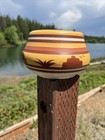 Vintage Ceramic Planter Pot Southwest Theme 225 Ebee