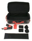 Bach Bach Trumpet For Compact Gig Bag Double Black Leather And Red Leather