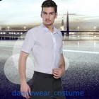 Woosun Men Shirts For Ballroom Latin Rhythm Salsa Competition Dance Sports Tops