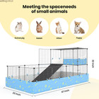 Guinea Pig C c Cage Habitats With Pvc Liner For Rabbit Bunny Ferret Hedgehog