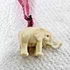 Vintage Tiny Elephant Trunk Up Charm 3 4    X 1 2    Bubble Gum Machine