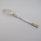 Wallace Golden Aegean Weave Sterling Silver Dinner Fork - 8  - No Monogram