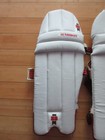 Sunridges Ss Cricket Batting Pads Adult White Match Practice Leg Guards