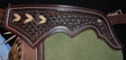 Custom Made Leather Chinks new Green Suede Chaps made In Usa