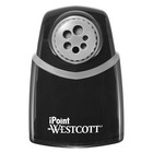 Westcott New Ipoint Heavy Duty Electric Pencil Sharpener  For Office  Black