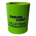 Vintage Enron Green Travel Beer Can Cup Logo Koozie Golf Funny Gift Volleyball