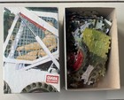 Vtg 1960   s Jigsaw Puzzle Melroe Bobcat Skid Steer 500 Pieces  Complete W  Box