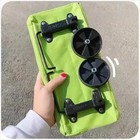 Foldable Shopping Cart Trolley With Wheels Portable Storage Bag Lightweight-new