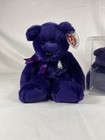 Ty Princess Diana Bear Matching Pair Beanie Baby And Beanie Buddy 