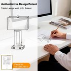2 Pack Tobusa Touch Control Modern Table Lamps W  Usb Ports  new In Box 