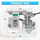 550w Sewing Machine Servo Motor 110v 3 4hp Speed 200-6000rpm Energy Efficient