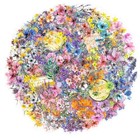 Pcs Flower Stickers  Clear Floral Stickers For Scrapbooking - Wildflower 300