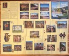 Lot Of 4  C  1956 Texas Highway Dept  Official Travel Info  Map  Brochure  Etc 