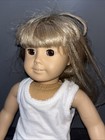 American Girl Pleasant Company 18 Inch Doll Blonde Hair Brown Eyes W  Shirt