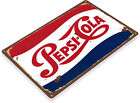 Tin Sign Pepsi Cola Retro Metal D  cor Wall Art Soda Store Shop A563