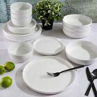 Gibson Home Oslo 16-piece Porcelain Dinnerware Set - White