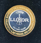 1998 Luxor  10 Silver Striker   King Tut s Mask   0 999 Silver   0 60 Troy Oz 