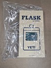 Yeti Flask Limited 7 Oz With Funnel Color Black Forest Green New Sealed 