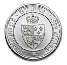 2020 St Helena 1 10 Oz Silver Spade Guinea Queen Elizabeth  999 Silver 