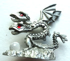 Lot Of 4 Each - Vintage Spoontiques Pewter Dragons - Pp259  Cmr882  Cmr881  Mr88