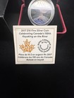 2017  10 Fine Silver Coin Celebrating Canada s 150th Kayaking On The River W coa