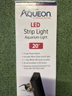 Aqueon 20  Led Aquarium Strip Light Day-white Low Pro Expandable  free Shipping