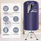 Portable Electric Clothes Dryer 1000w Aluminum Alloy Drying Machine Apartment Rv