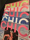 Chic Magazine Vintage 5 Issue Lot 1977-78 100  Complete - Excellent Condition 