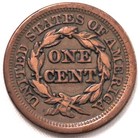 1851 81 Braided Hair Large Cent    