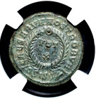 Crispus  Ad 316-326  Ae 3 Bi Nummus  Ngc Certified  681 
