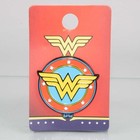 Wonder Woman  Dc Comics Logo Enamel Pin