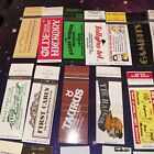 Lot Of 70 Matchcovers Full Length Us Locations 20 Strike Matchbook Covers