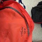 Under Armour Large Red black Backpack Outer Pockets Zip Polyester 18x12x6