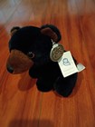  Princess Soft Toys Black Bear 6 Inch Plush 1998 New  Rare  Htf