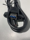  280 Qty  Whs-01405 Usb 3 0 Type A Panel Mount Cable Female To Pigtail 30   new 