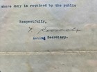 Theodore Roosevelt President Signed   Autograph Letter Psa Authentic 