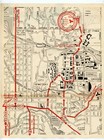 Cornell Heights Residential Club Stationery Map Letter Cornell Ithaca Ny 