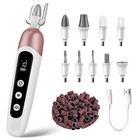 Electric Nail File Set - 9 Drill Bits Manicure Pedicure Kit For Salon Quality Na