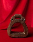 Antique Early South American Wooden Stirrup