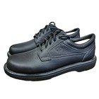 Vintage Nos Dexter Comfort Black Leather Oxford Plain Toe Casual Men Shoes 9 5ww